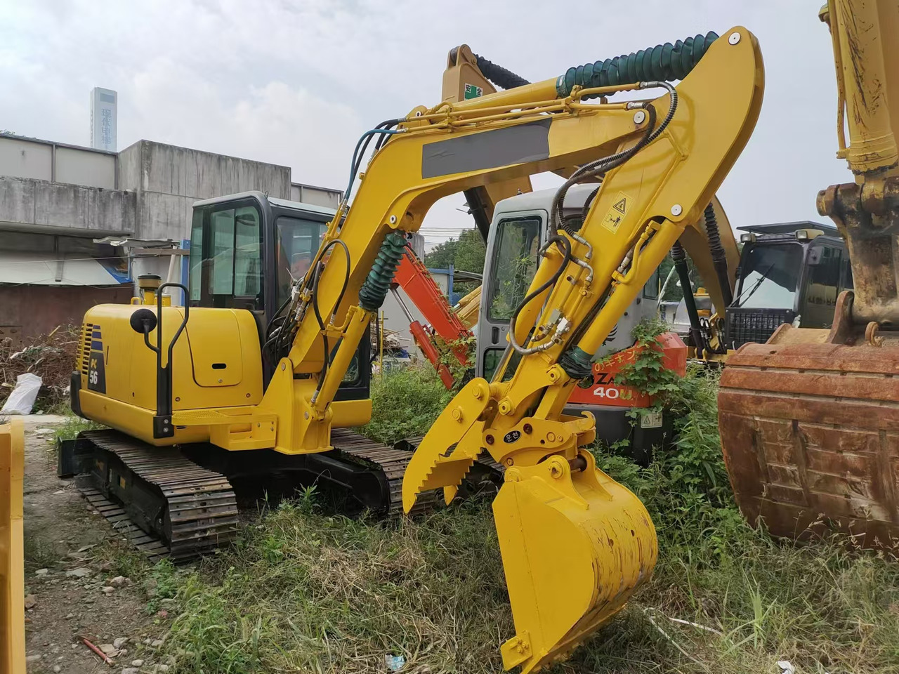 KOMATSU PC56-7 PC56 - Mini excavator: picture 1 KOMATSU PC56-7 PC56 - Mini excavator: picture 1