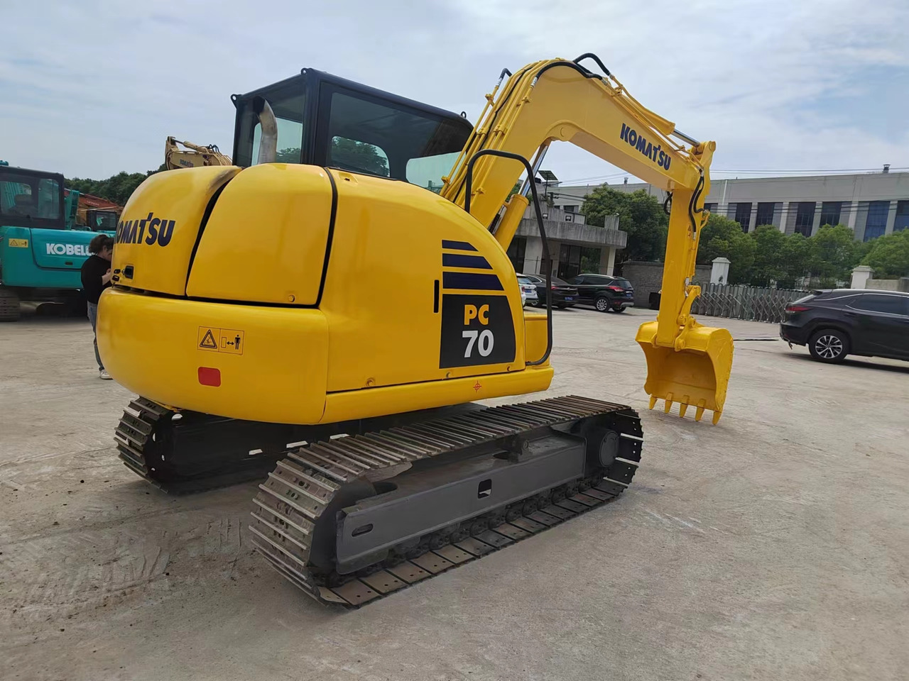 KOMATSU PC70-8 - Crawler excavator: picture 4 KOMATSU PC70-8 - Crawler excavator: picture 4