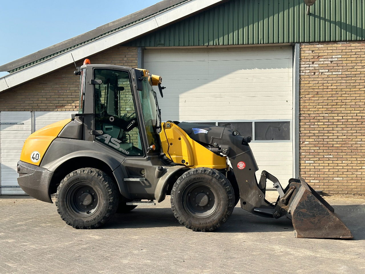 Mecalac AS900 - Wheel loader: picture 5 Mecalac AS900 - Wheel loader: picture 5