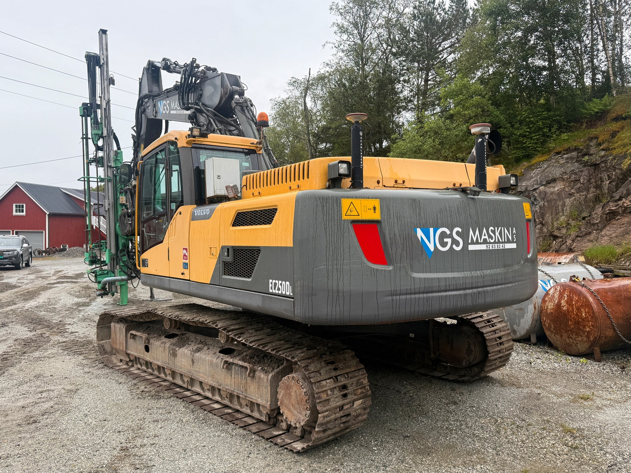 Volvo EC250DL med Montabert tårn - Crawler excavator: picture 4 Volvo EC250DL med Montabert tårn - Crawler excavator: picture 4