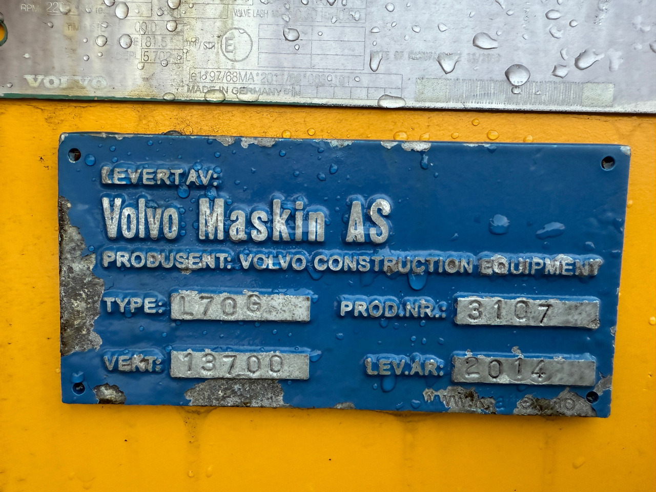 Wheel loader Volvo L70G: picture 11