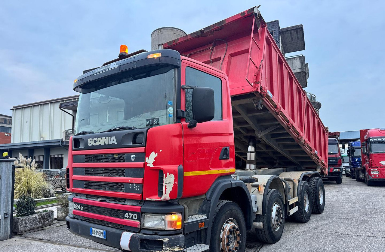 Scania R124/470 Ribaltabile 8X4 - Tipper: picture 3 Scania R124/470 Ribaltabile 8X4 - Tipper: picture 3
