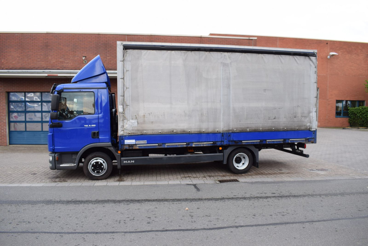 MAN TGL 8.180 Pritsche Schiebeplane Klima 3-Sitzer - Curtain side van: picture 3 MAN TGL 8.180 Pritsche Schiebeplane Klima 3-Sitzer - Curtain side van: picture 3
