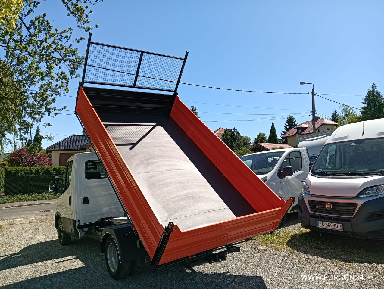 Tipper van IVECO DAILY 35C14 WYWROTKA KIPER Z NAJAZDAMI NR 841: picture 6