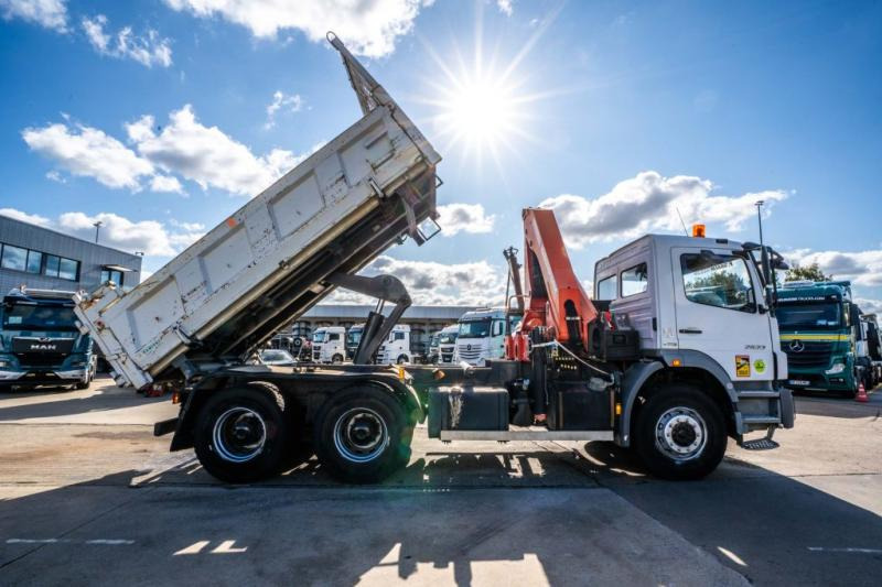 Mercedes AXOR 2633+BIBENNE+PALFINGER 18T/m /3XHydr. - Tipper, Crane truck: picture 3 Mercedes AXOR 2633+BIBENNE+PALFINGER 18T/m /3XHydr. - Tipper, Crane truck: picture 3