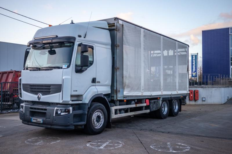 Renault LANDER 460DXI-6x2+10 pneus/tires-intarder - Curtainsider truck: picture 1 Renault LANDER 460DXI-6x2+10 pneus/tires-intarder - Curtainsider truck: picture 1