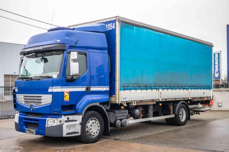 Renault PREMIUM 380 DXI+INTARDER+DHOLLANDIA - Curtainsider truck: picture 1 Renault PREMIUM 380 DXI+INTARDER+DHOLLANDIA - Curtainsider truck: picture 1