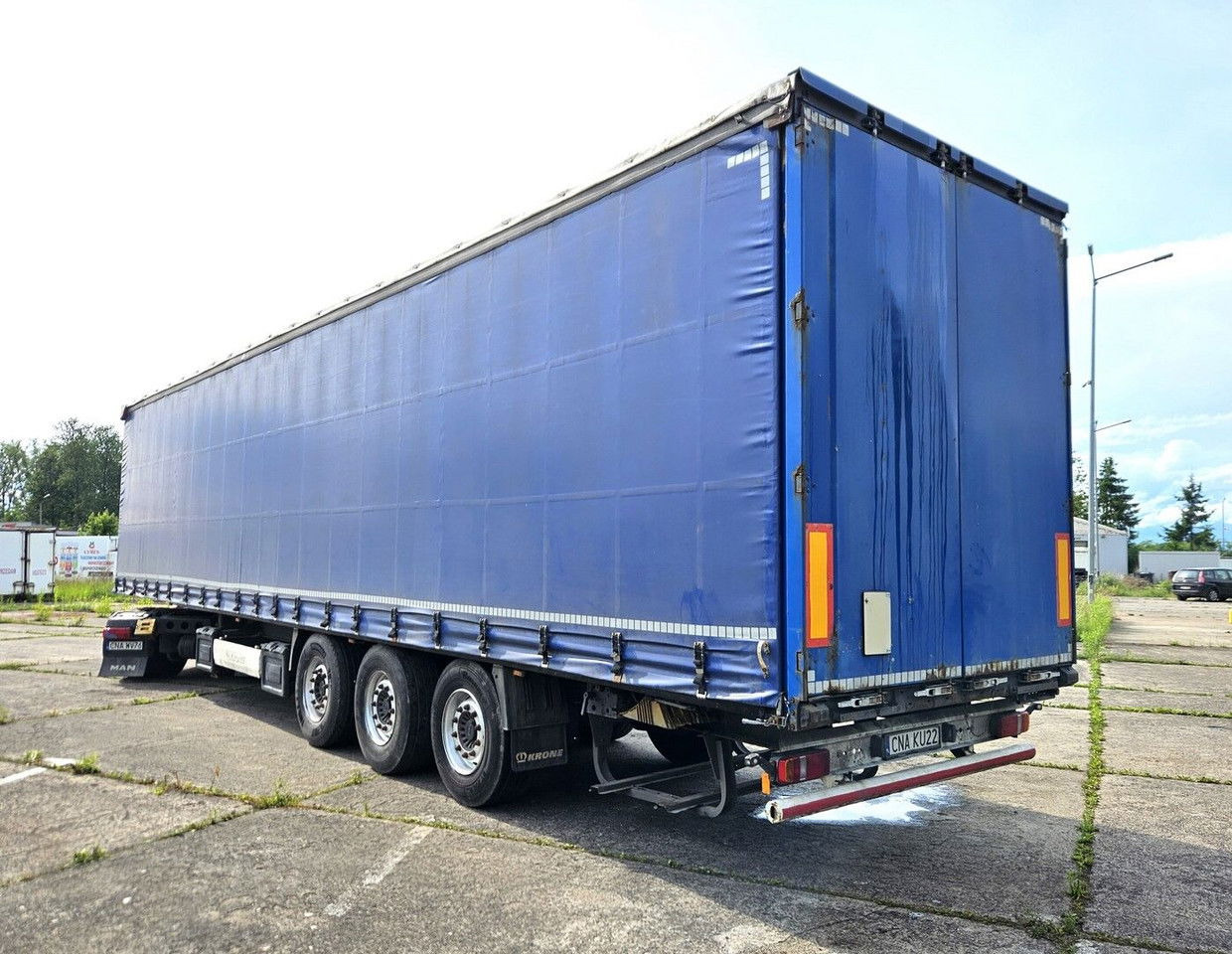 Krone SD - Axles SAF - Curtainsider semi-trailer: picture 3 Krone SD - Axles SAF - Curtainsider semi-trailer: picture 3