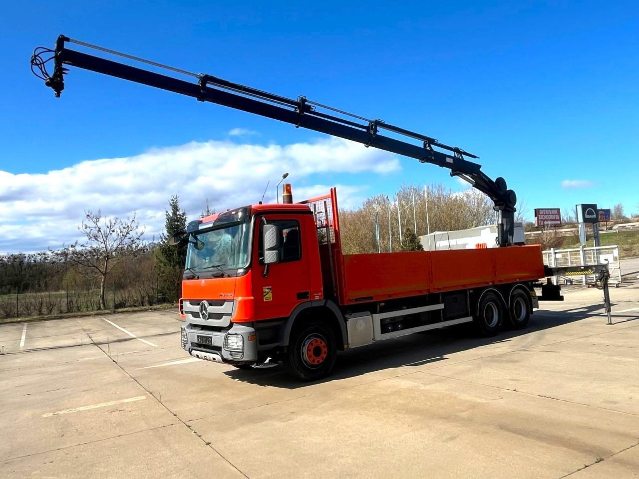 Mercedes truck Actros, Haib 166, 2636 - Dropside/ Flatbed truck, Crane truck: picture 4 Mercedes truck Actros, Haib 166, 2636 - Dropside/ Flatbed truck, Crane truck: picture 4