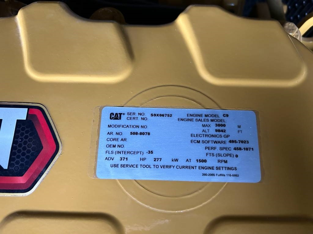 Leasing of CAT DE300E0 - C9 - 300 kVA Generator - DPX-18021  CAT DE300E0 - C9 - 300 kVA Generator - DPX-18021: picture 15