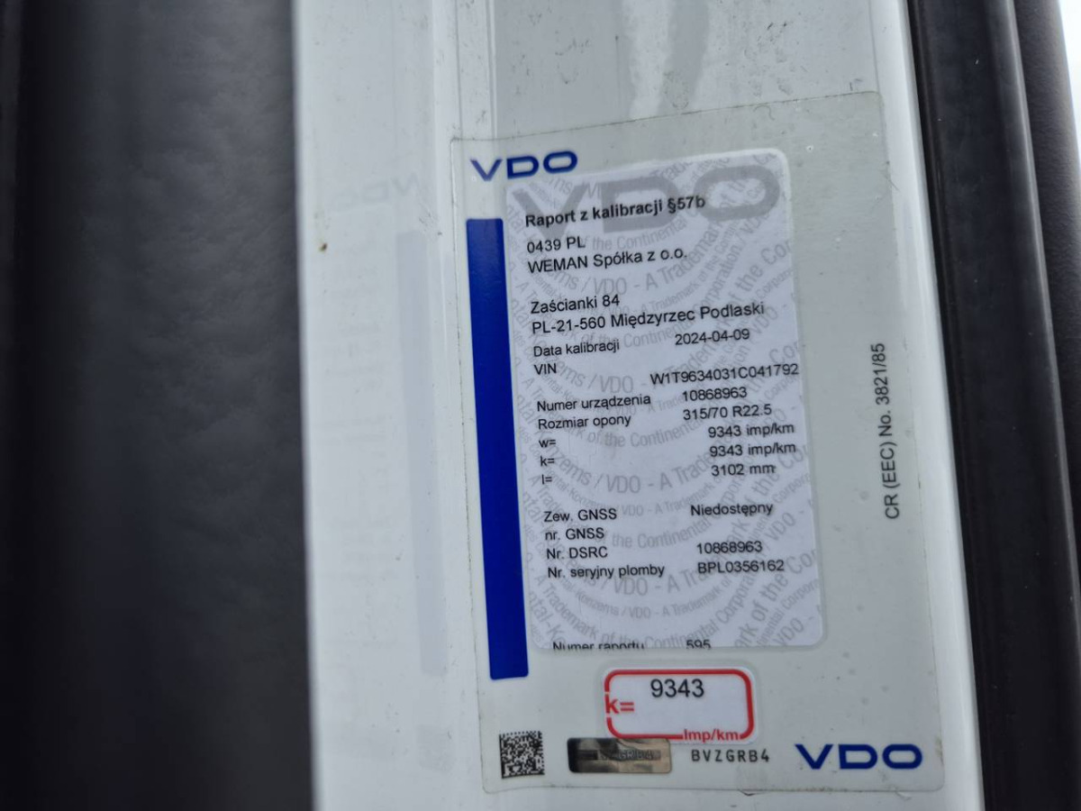 Tractor unit MERCEDES BENZ ACTROS 1845 CIĄGNIK SIODŁOWY: picture 10