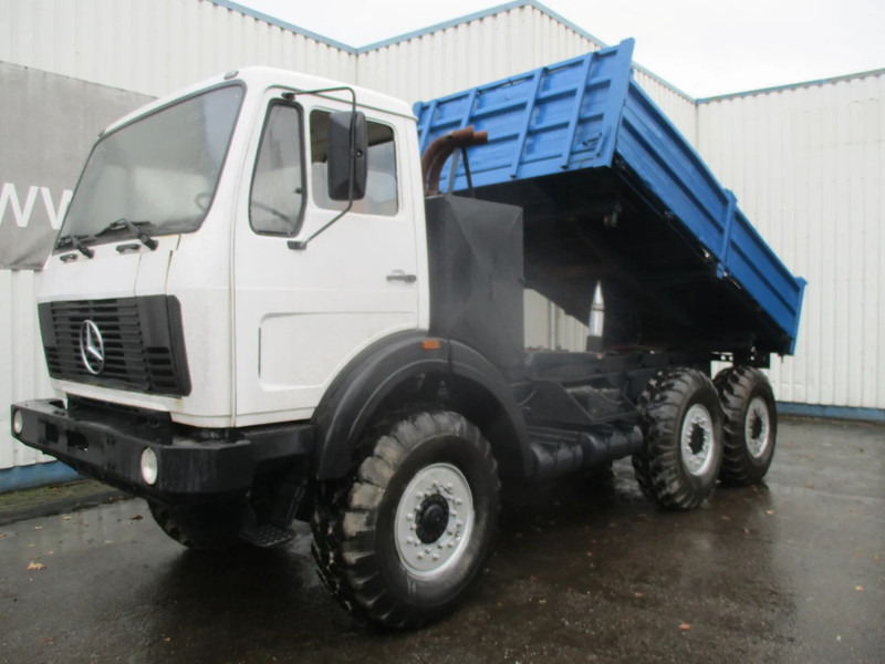 Mercedes-Benz FAP 2026 , V8 , 6x6 , ZF Manual , 3 Way tipper , Spring suspension, Ex - Tipper: picture 1 Mercedes-Benz FAP 2026 , V8 , 6x6 , ZF Manual , 3 Way tipper , Spring suspension, Ex - Tipper: picture 1