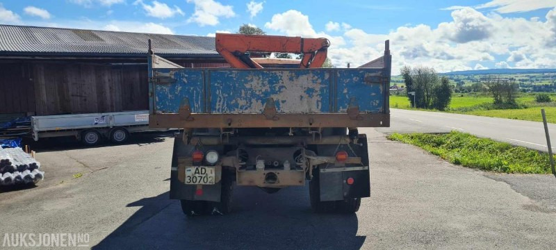 1976 Scania L81S46 MED TIPP OG KRAN - Crane truck: picture 5 1976 Scania L81S46 MED TIPP OG KRAN - Crane truck: picture 5