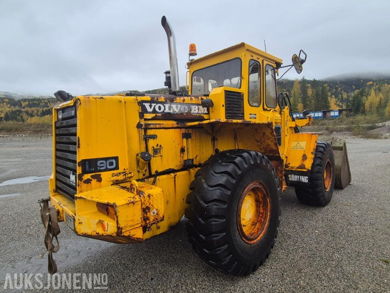 1987 Volvo BM L90 Hjullaster - Wheel loader: picture 5 1987 Volvo BM L90 Hjullaster - Wheel loader: picture 5