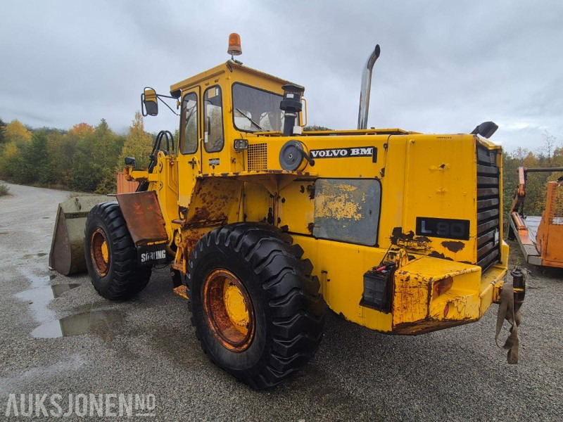 1987 Volvo BM L90 Hjullaster - Wheel loader: picture 3 1987 Volvo BM L90 Hjullaster - Wheel loader: picture 3