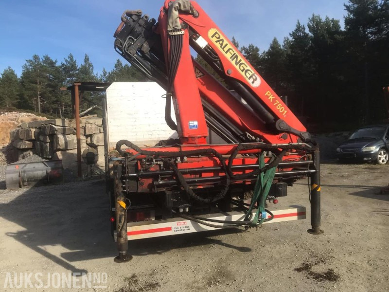 1994 Scania P-93 M - Planbil med bakmontert kran - Palfinger PK 7501 - Crane truck: picture 5 1994 Scania P-93 M - Planbil med bakmontert kran - Palfinger PK 7501 - Crane truck: picture 5