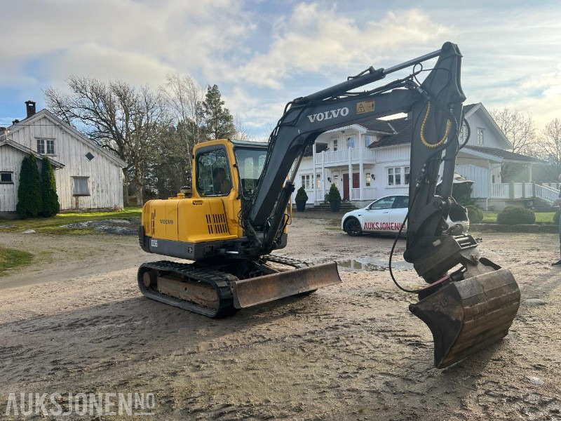 2002 Volvo EC55 beltegraver - 3 skuffer - 6396 timer - Excavator: picture 2 2002 Volvo EC55 beltegraver - 3 skuffer - 6396 timer - Excavator: picture 2