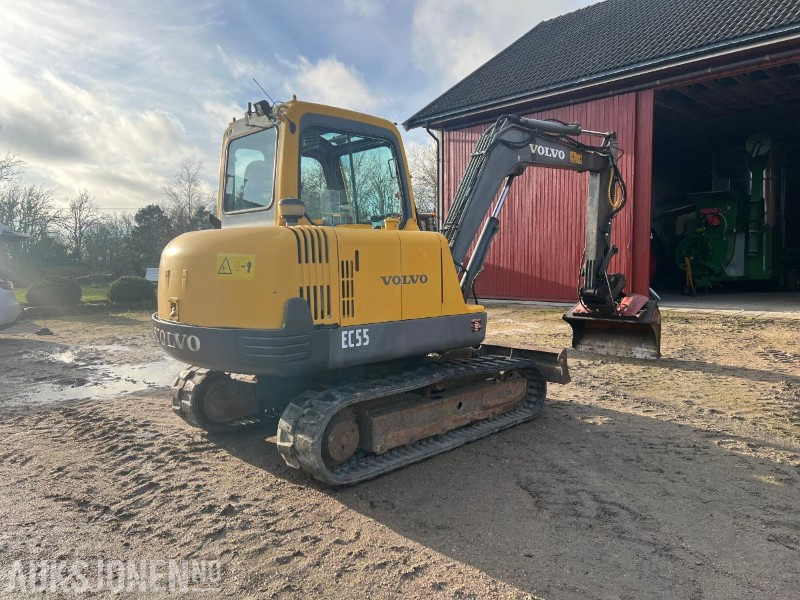 2002 Volvo EC55 beltegraver - 3 skuffer - 6396 timer - Excavator: picture 5 2002 Volvo EC55 beltegraver - 3 skuffer - 6396 timer - Excavator: picture 5