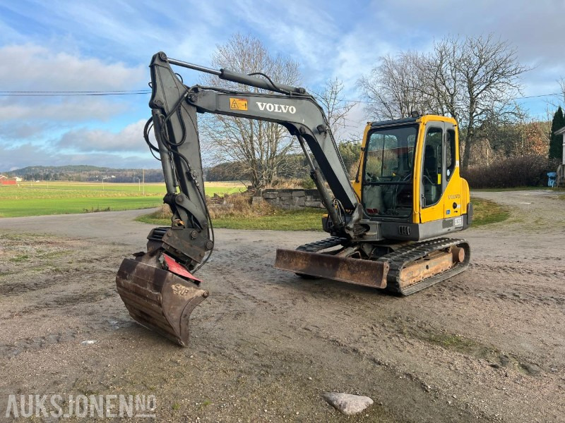 2002 Volvo EC55 beltegraver - 3 skuffer - 6396 timer - Excavator: picture 1 2002 Volvo EC55 beltegraver - 3 skuffer - 6396 timer - Excavator: picture 1