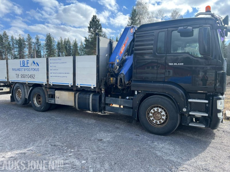 2010 MAN TGS 26.440 KRANBIL PM 22SP KRAN MED FJERNKONTROLL - Crane truck: picture 4 2010 MAN TGS 26.440 KRANBIL PM 22SP KRAN MED FJERNKONTROLL - Crane truck: picture 4