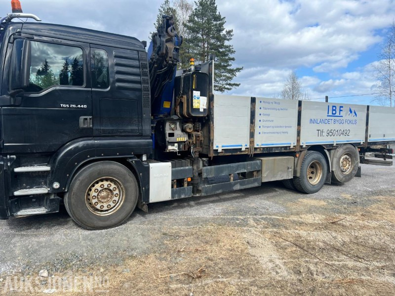 2010 MAN TGS 26.440 KRANBIL PM 22SP KRAN MED FJERNKONTROLL - Crane truck: picture 5 2010 MAN TGS 26.440 KRANBIL PM 22SP KRAN MED FJERNKONTROLL - Crane truck: picture 5