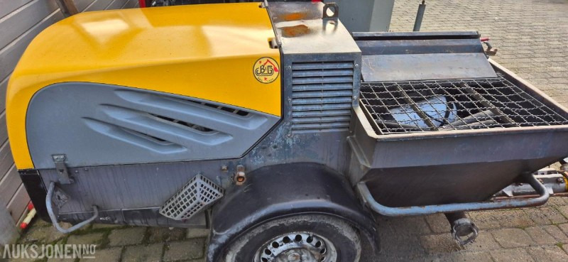 2012 Putzmeister SPZ11.BBR. - Construction equipment: picture 1 2012 Putzmeister SPZ11.BBR. - Construction equipment: picture 1