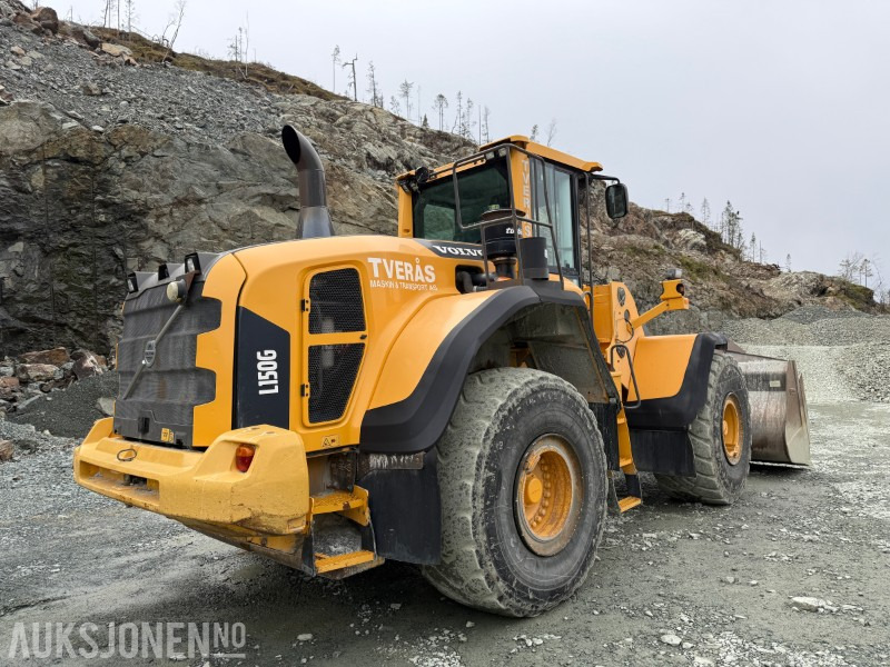 2013 Volvo L150G hjullaster - spakstyring - video - Wheel loader: picture 4 2013 Volvo L150G hjullaster - spakstyring - video - Wheel loader: picture 4