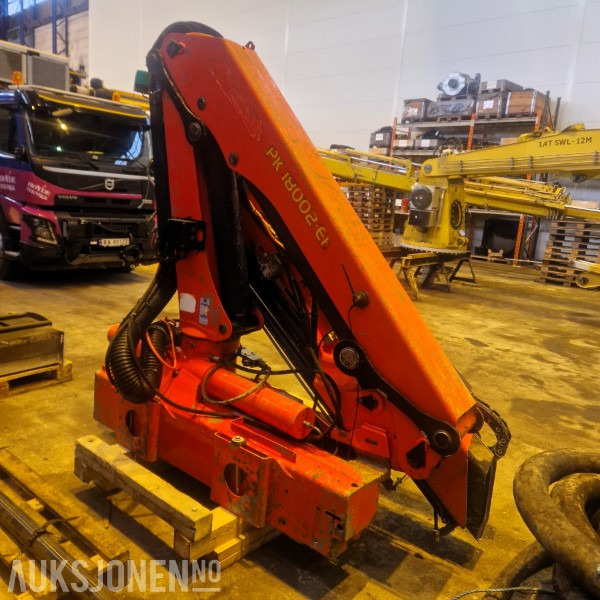 2015 Palfinger PK18002 EH stykkgodskran / uten minstepris - Crane: picture 1 2015 Palfinger PK18002 EH stykkgodskran / uten minstepris - Crane: picture 1