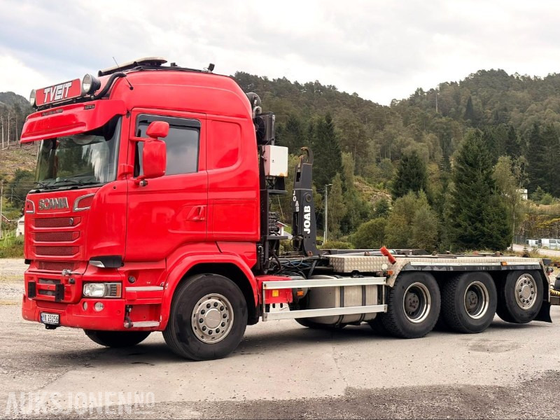 2015 Scania R-serie – Krokbil 8x4 - Joab krok - Eu-godkjent til 3/26 - Km: 308323 - Hook lift truck: picture 5 2015 Scania R-serie – Krokbil 8x4 - Joab krok - Eu-godkjent til 3/26 - Km: 308323 - Hook lift truck: picture 5