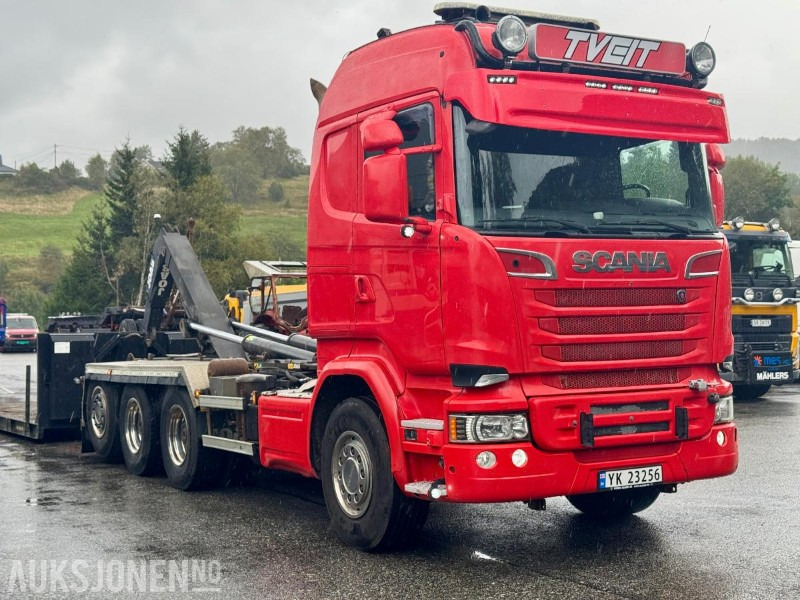 2015 Scania R-serie – Krokbil 8x4 - Joab krok - Eu-godkjent til 3/26 - Km: 308323 - Hook lift truck: picture 2 2015 Scania R-serie – Krokbil 8x4 - Joab krok - Eu-godkjent til 3/26 - Km: 308323 - Hook lift truck: picture 2