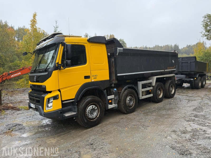 2015 Volvo FMX 540 TIPPBIL M/ MAUR HENGER- SERVICEHISTORIKK EURO 6 4 AKSLET. - Tipper: picture 1 2015 Volvo FMX 540 TIPPBIL M/ MAUR HENGER- SERVICEHISTORIKK EURO 6 4 AKSLET. - Tipper: picture 1