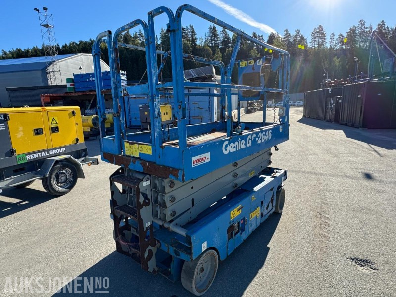 2016 Genie GS-2646 batteridreven sakselift / 10m / Årskontrollert - Aerial platform: picture 5 2016 Genie GS-2646 batteridreven sakselift / 10m / Årskontrollert - Aerial platform: picture 5