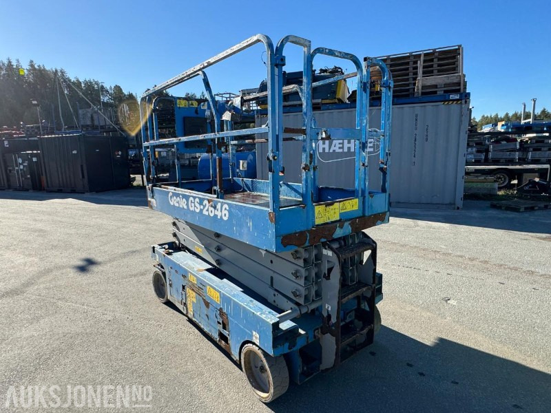 2016 Genie GS-2646 batteridreven sakselift / 10m / Årskontrollert - Aerial platform: picture 3 2016 Genie GS-2646 batteridreven sakselift / 10m / Årskontrollert - Aerial platform: picture 3