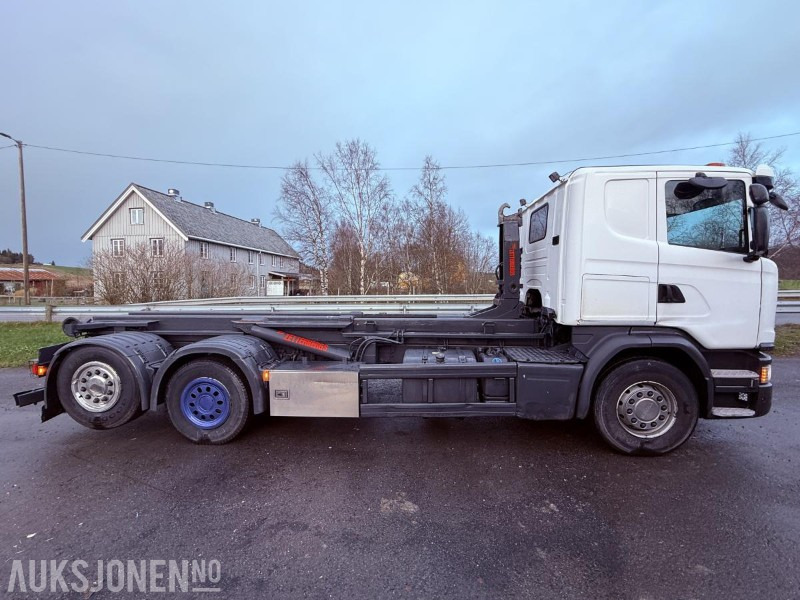 2016 Scania G450 EURO 6 444933 km - Styrbar boggi og Webasto - Hook lift truck: picture 4 2016 Scania G450 EURO 6 444933 km - Styrbar boggi og Webasto - Hook lift truck: picture 4
