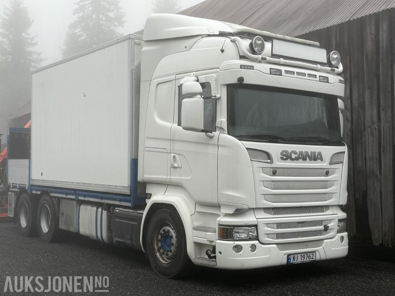 2016 Scania R 520 EURO 6T med bakmontert Palfingerkran - Crane truck: picture 1 2016 Scania R 520 EURO 6T med bakmontert Palfingerkran - Crane truck: picture 1