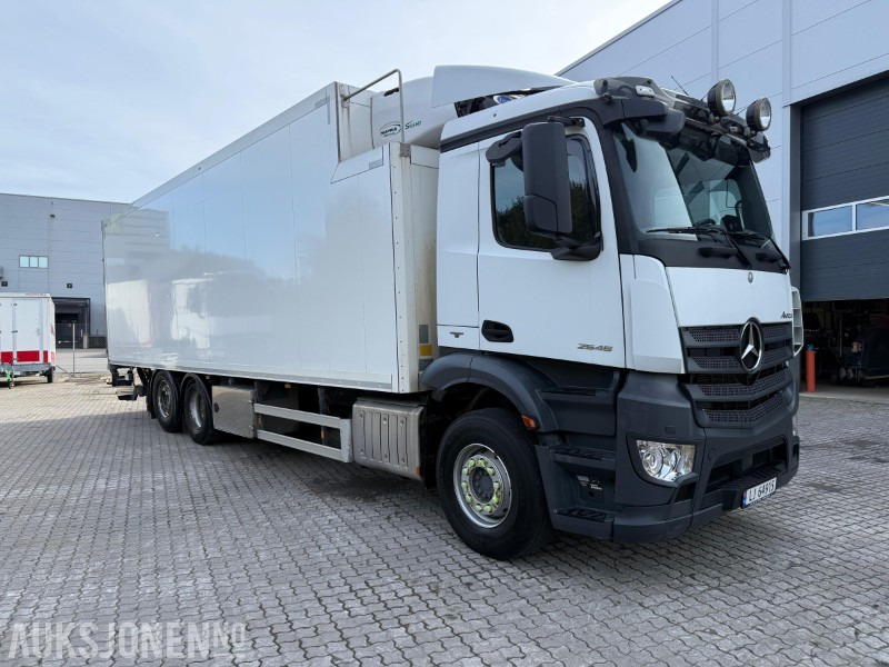 2017 Mercedes-Benz 2545L Antos skapbil med kjøling, multiratt, cruise, kjettinger, baklem, fjernkontroll - Box truck: picture 3 2017 Mercedes-Benz 2545L Antos skapbil med kjøling, multiratt, cruise, kjettinger, baklem, fjernkontroll - Box truck: picture 3