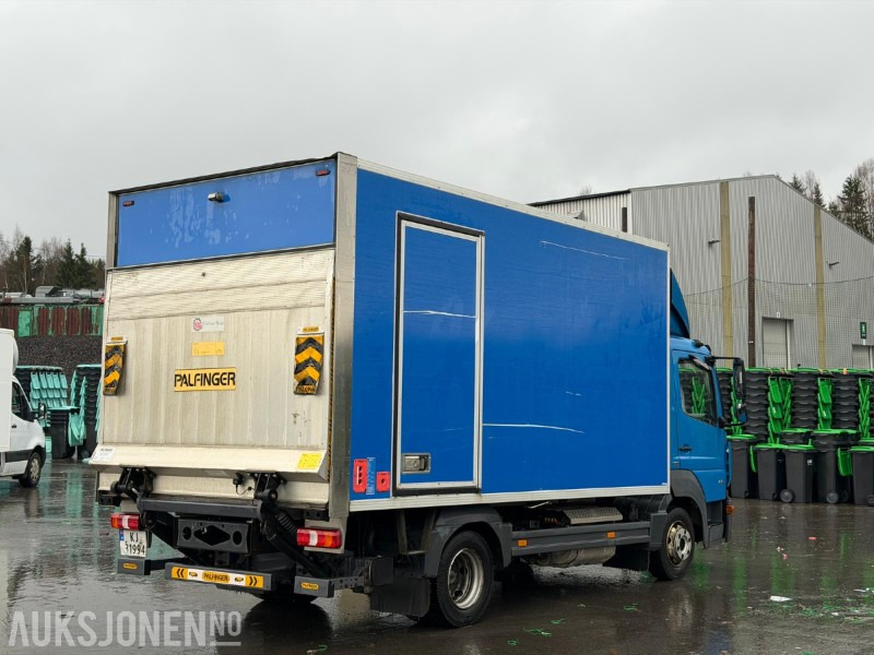 2017 Mercedes-Benz ATEGO 818 L skapbil | Palfinger lift | Ulefoss skap - Box truck: picture 5 2017 Mercedes-Benz ATEGO 818 L skapbil | Palfinger lift | Ulefoss skap - Box truck: picture 5