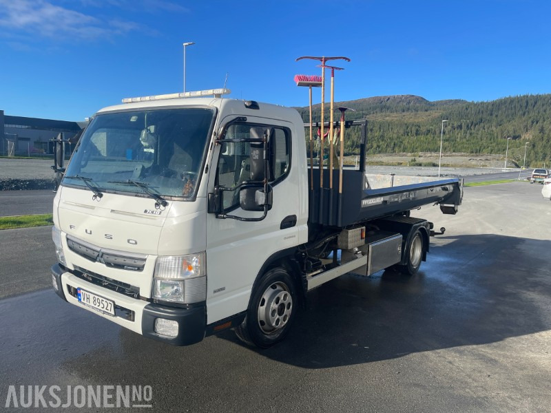 2017 Mitsubishi Fuso Canter planbil med tipp - Dropside/ Flatbed truck: picture 1 2017 Mitsubishi Fuso Canter planbil med tipp - Dropside/ Flatbed truck: picture 1
