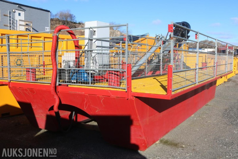 2017 Moi AS flåte med mudder pumpe i god stand. Hoyer el. motor 55 kW. - Construction equipment: picture 2 2017 Moi AS flåte med mudder pumpe i god stand. Hoyer el. motor 55 kW. - Construction equipment: picture 2