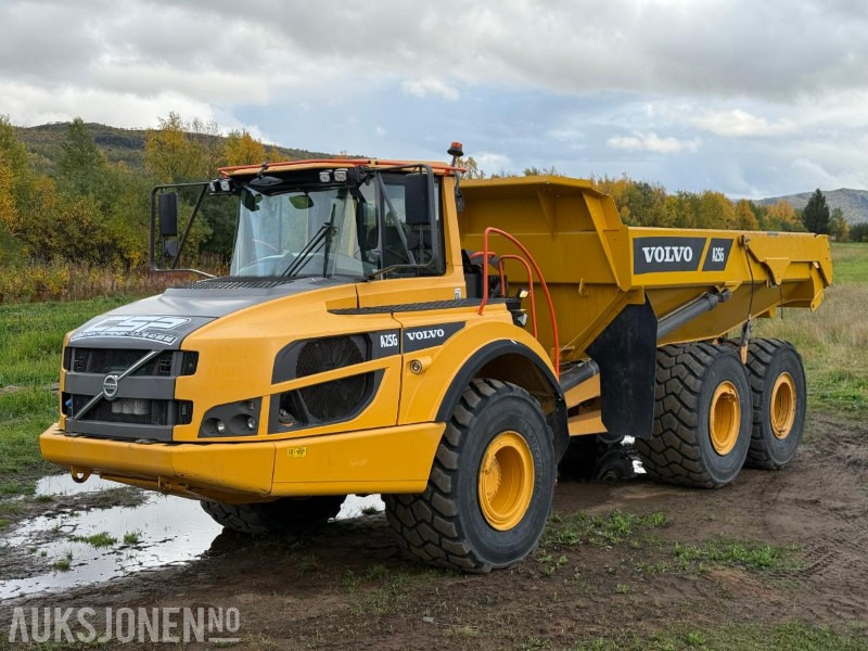 2017 Volvo A25 - 5060 timer - Dumper: picture 1 2017 Volvo A25 - 5060 timer - Dumper: picture 1