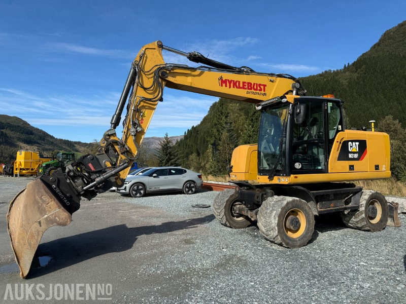 Excavator 2018 Cat M318F Hjulgraver med OilQuick Rotortilt og GPS: picture 1