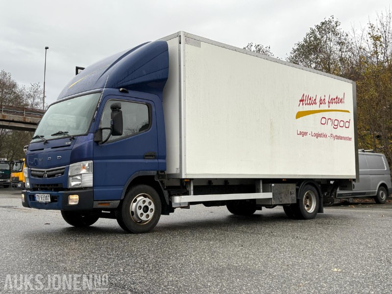 2018 Fuso Canter skapbil m/løftelem - KUN 53123 km - eu-godkjent 26.06.2025 - Box truck: picture 1 2018 Fuso Canter skapbil m/løftelem - KUN 53123 km - eu-godkjent 26.06.2025 - Box truck: picture 1