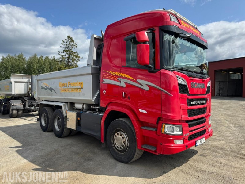 2018 Scania R580 GODT UTSTYRT TIPPBIL MED 3 AKSLET HENGER - Tipper: picture 4 2018 Scania R580 GODT UTSTYRT TIPPBIL MED 3 AKSLET HENGER - Tipper: picture 4