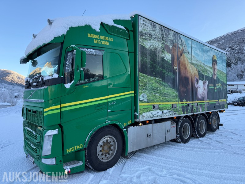 2018 Volvo FH 540 Skapbil med Bussbygg Volumax påbygg - Eu godkjent - Servicehistorikk - Box truck: picture 1 2018 Volvo FH 540 Skapbil med Bussbygg Volumax påbygg - Eu godkjent - Servicehistorikk - Box truck: picture 1