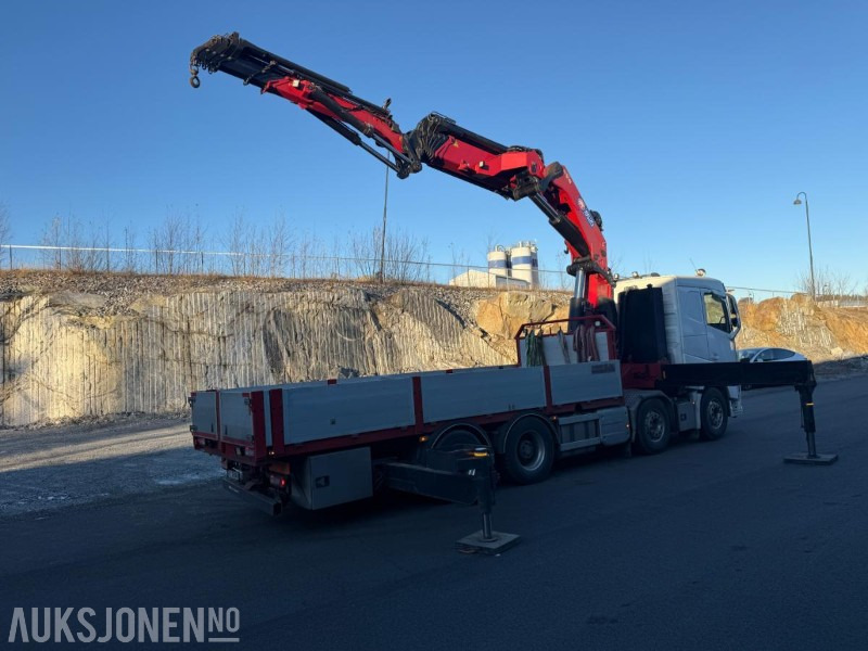 Crane truck 2018 Volvo FH540 KRANBIL HMF8520 KRAN M/JIBB EURO 6 SERVICEHISTORIKK 551HK.: picture 6