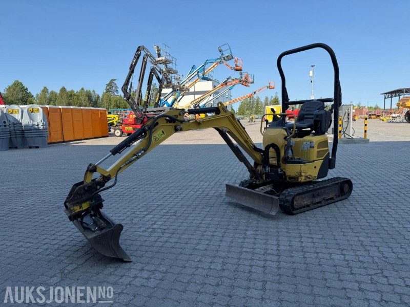 2018 Yanmar Vi012-2A minigraver. - Mini excavator: picture 1 2018 Yanmar Vi012-2A minigraver. - Mini excavator: picture 1