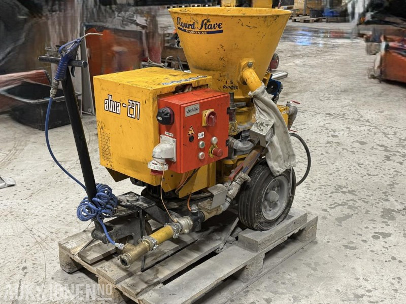 2021 Sika Aliva 237 Betongspøytemaskin - Construction equipment: picture 1 2021 Sika Aliva 237 Betongspøytemaskin - Construction equipment: picture 1