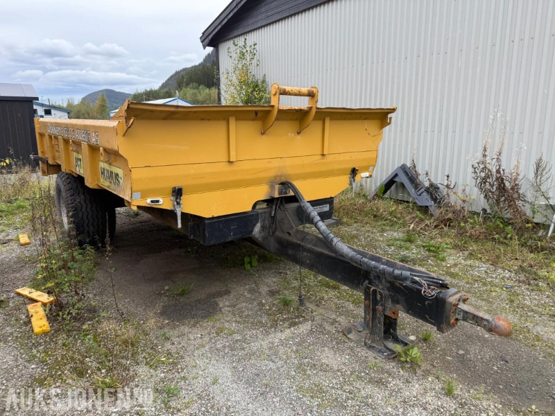 - 2017 Humus 1 akslet dumperhenger 8ct - Agricultural machinery: picture 3 - 2017 Humus 1 akslet dumperhenger 8ct - Agricultural machinery: picture 3