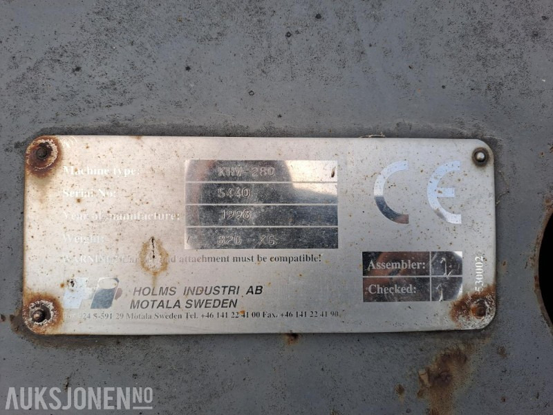 Holms 280 skjær - Agricultural machinery: picture 3 Holms 280 skjær - Agricultural machinery: picture 3