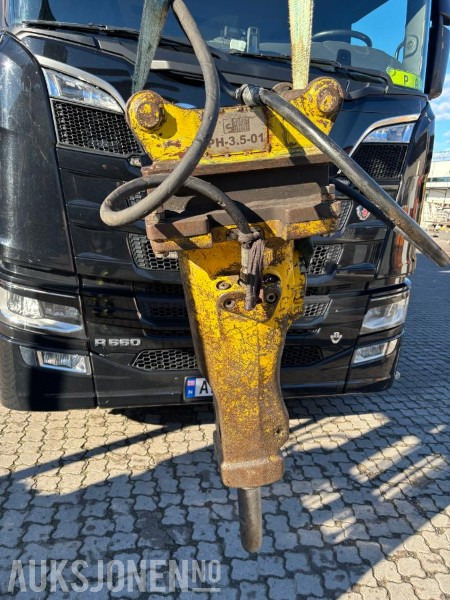 2014 Atlas Copco SB202 pigghammer - rep.objekt. - Attachment for Construction machinery: picture 2 2014 Atlas Copco SB202 pigghammer - rep.objekt. - Attachment for Construction machinery: picture 2